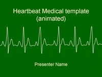 Heartbeat PowerPoint Template thumbnail