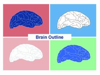 Brain outline thumbnail