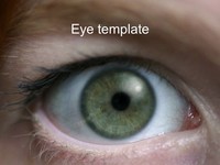 Eye PowerPoint Template thumbnail