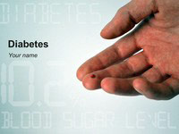 Diabetes PowerPoint Template thumbnail