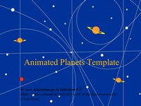 Animated Planets Template thumbnail