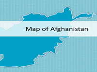 Afghanistan Map PowerPoint Template thumbnail