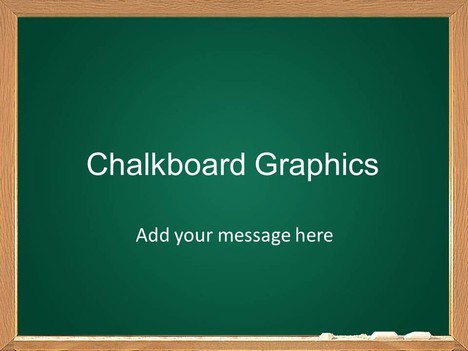 Chalkboard Background Powerpoint