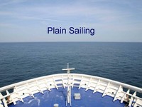 Plain sailing PowerPoint template thumbnail
