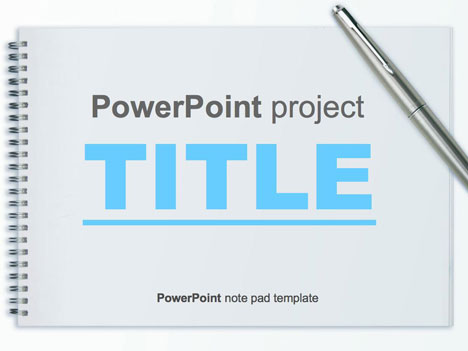 powerpoint notes template