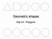 Geometric Shapes Template
