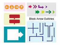 Block Arrow Outlines thumbnail