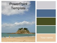 The Island PowerPoint Template thumbnail