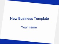 Free New Business Template thumbnail