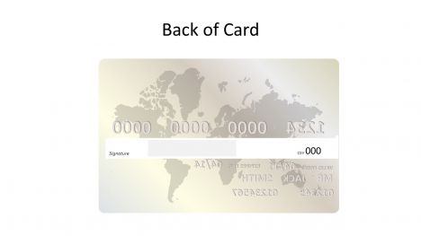 Platinum Credit Card Template inside page