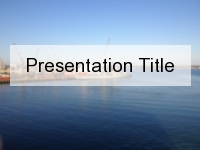 Plain sailing PowerPoint template